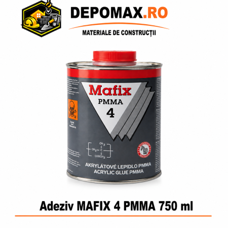 Adeziv MAFIX 4 pentru placi PMMA, 750 ml